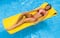 Swimline SofSkin 6ft. Yellow Rippled Floating Mattress